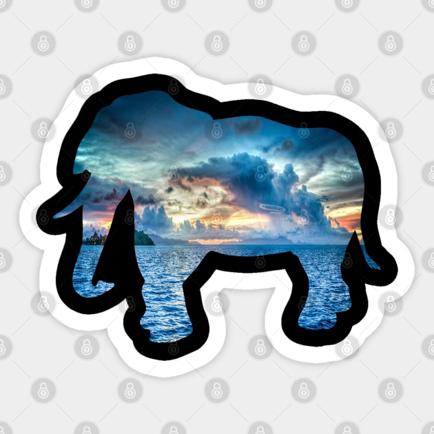 ELEPHANT Sticker by STAR SHOP